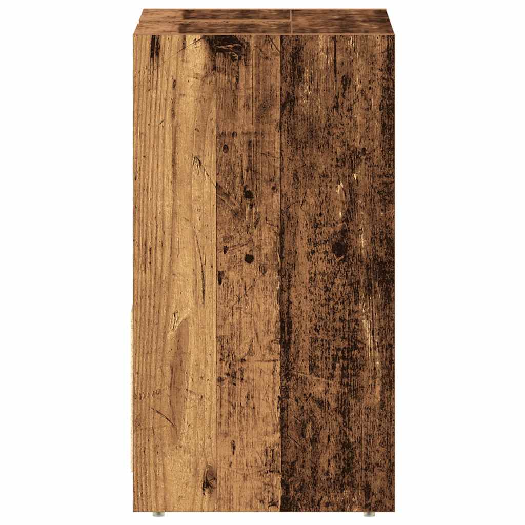 Waschbeckenunterschrank Altholz-Optik 60x33x60 cm Holzwerkstoff