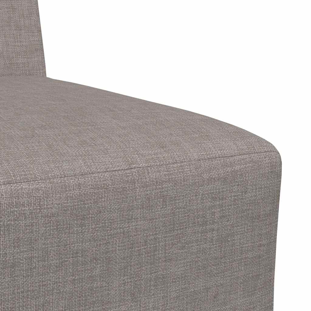 Armchair Taupe 55 cm fabric