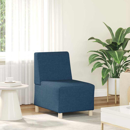 Blue armchair 55 cm fabric