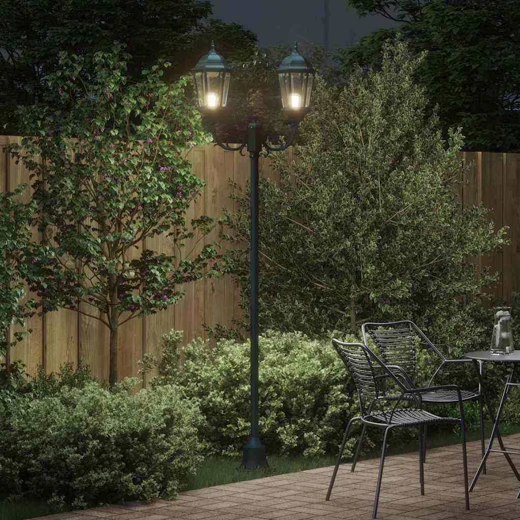 Garten-Licht Vintage gebürstetes Grün 68 x 20 x 235 cm