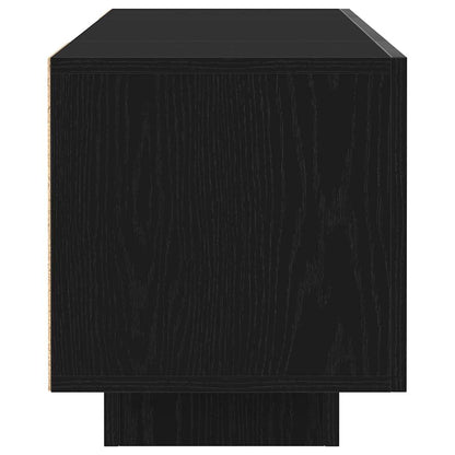 TV-Schränk 160 x 35 x 40 cm Schwarz Holzwerkstoff
