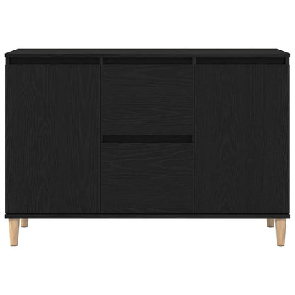 Sideboard Schwarz 102 x 35 x 60 cm Holzwerkstoff