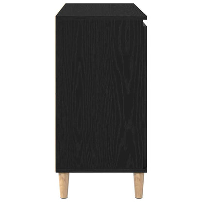 Sideboard Schwarz 102 x 35 x 60 cm Holzwerkstoff