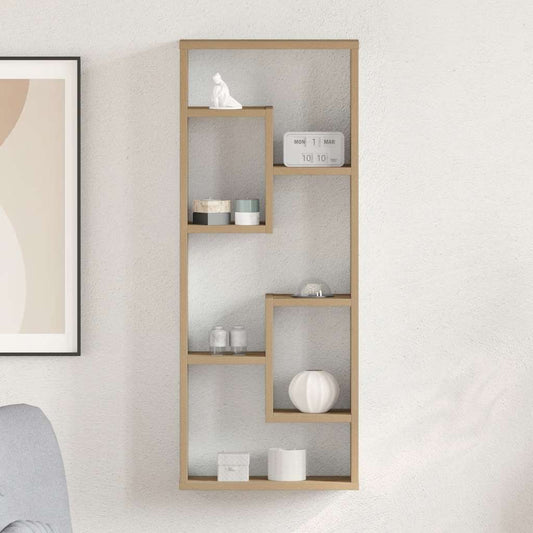 Wandregal Artisan-Eiche 36 x 16 x 90 cm Holzwerkstoff