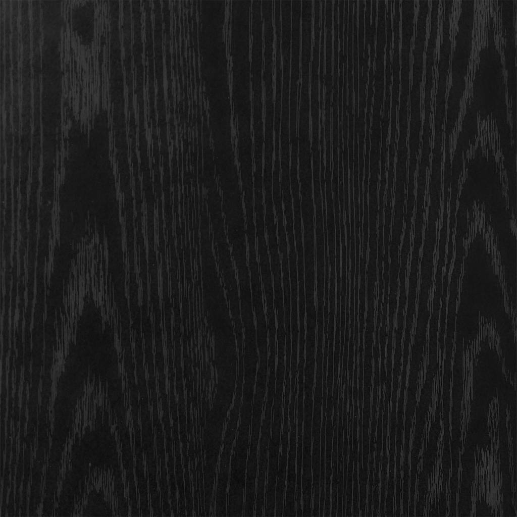 Meuble pour machine à laver aspect chêne noir 64x25,5x190 cm