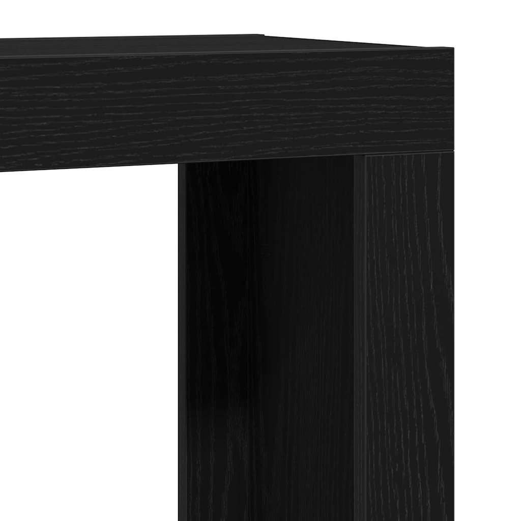 Satztische 3 stk. Schwarz Eichen-Optik 61 x 30 x 50 cm