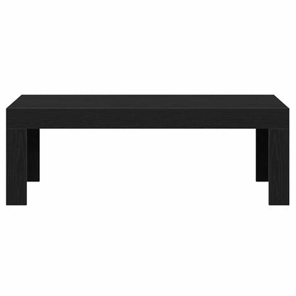 Couchtisch Schwarz Eichen-Optik 102 x 50 x 35 cm Holzwerkstoff