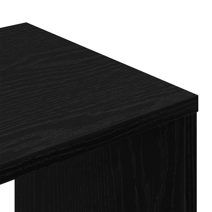 TV-Schränk 2 stk. Schwarz Holzwerkstoff