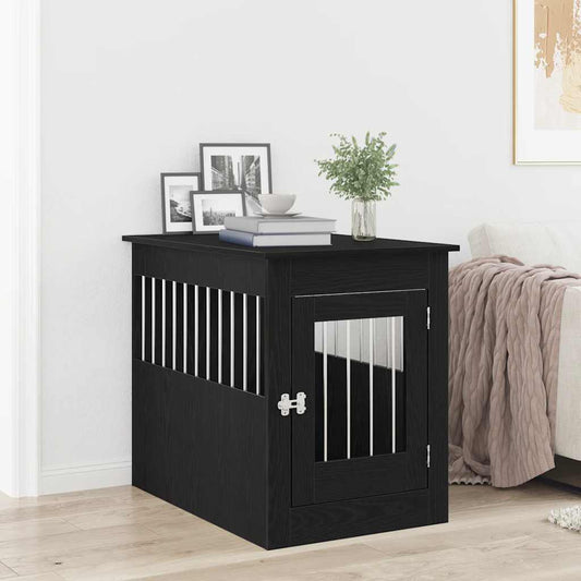 Hundebox-Möbel Schwarze Eiche 80 x 55 x 68 cm Holzwerkstoff