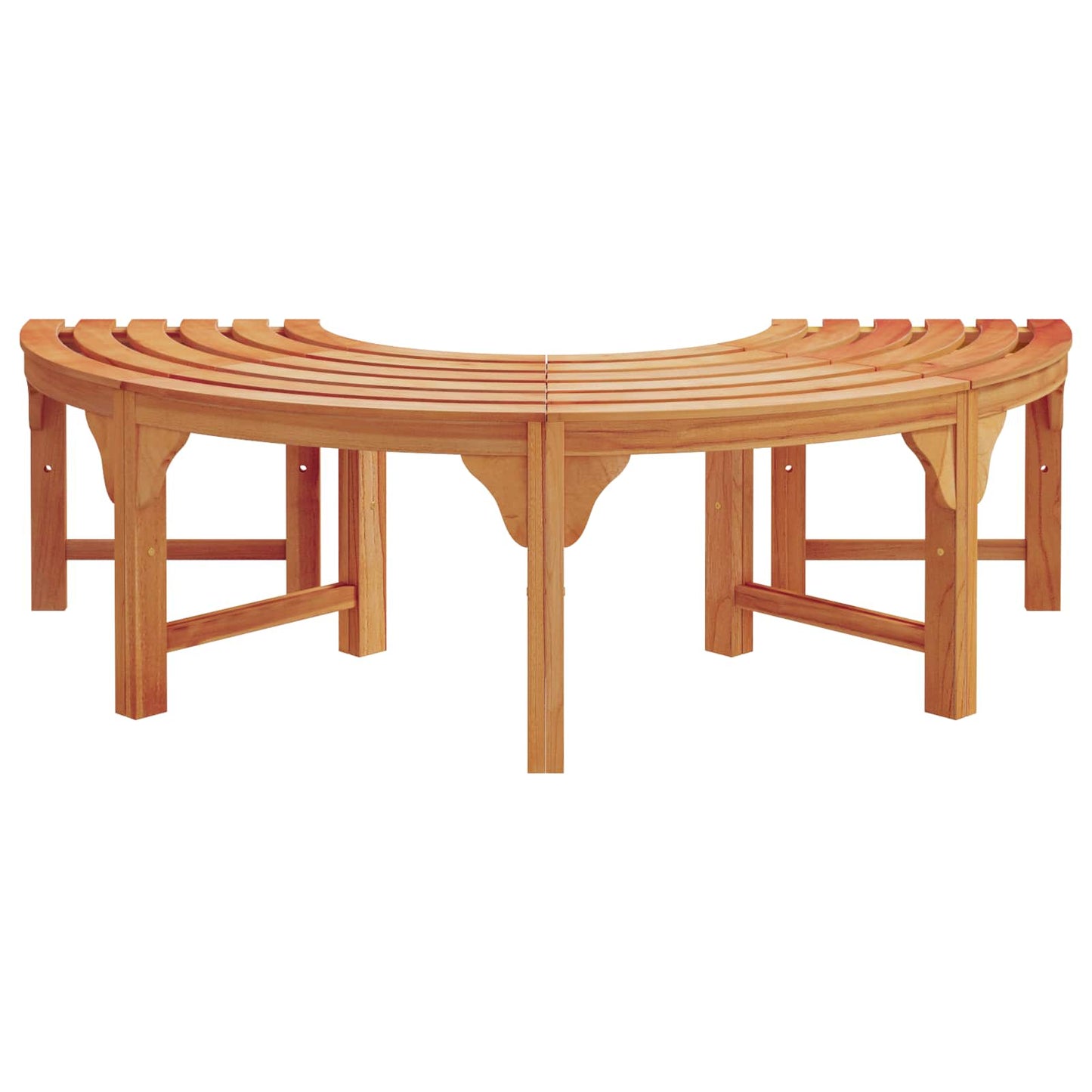 Baumbank Natur 160 x 80 x 45cm Massives Eukalyptus Holz