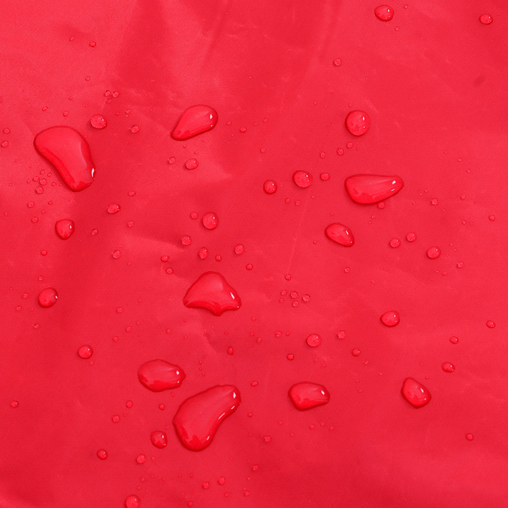 Hunde Regenmantel mit Reflexstreifen Polyester Rot 4XL