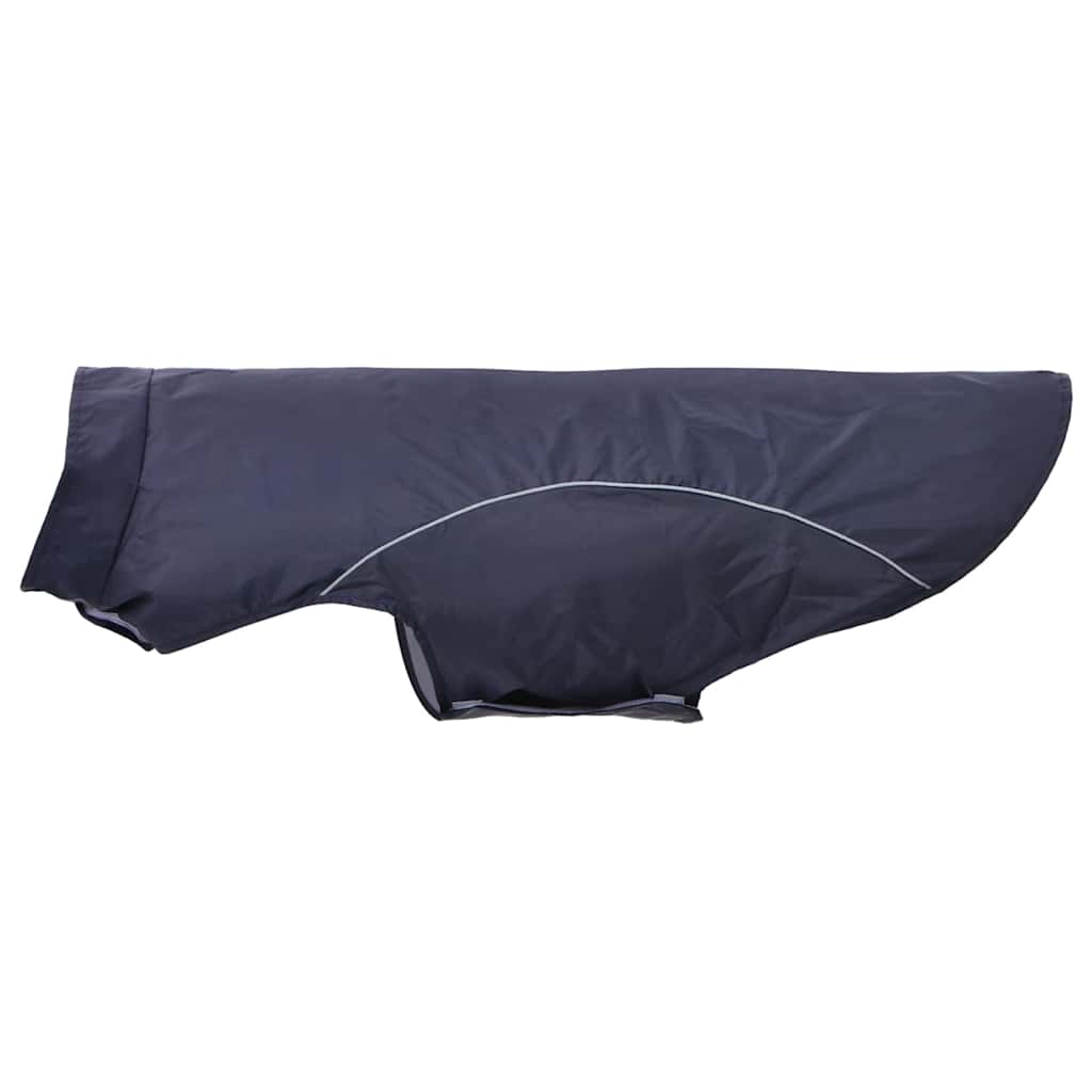 Hunde Regenmantel mit Reflexstreifen Polyester Marineblau 4XL