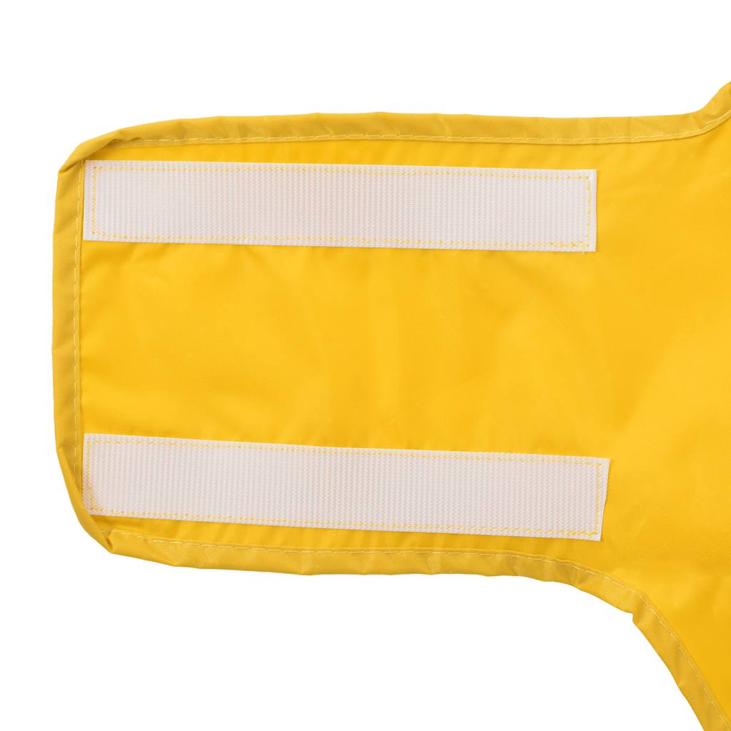 Hunde Regenmantel mit Reflexstreifen Polyester Gelb 3XL