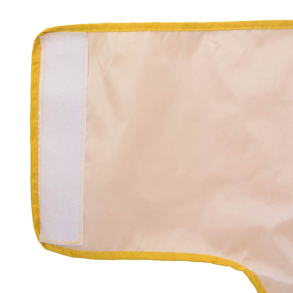 Hunde Regenmantel mit Reflexstreifen Polyester Gelb 3XL