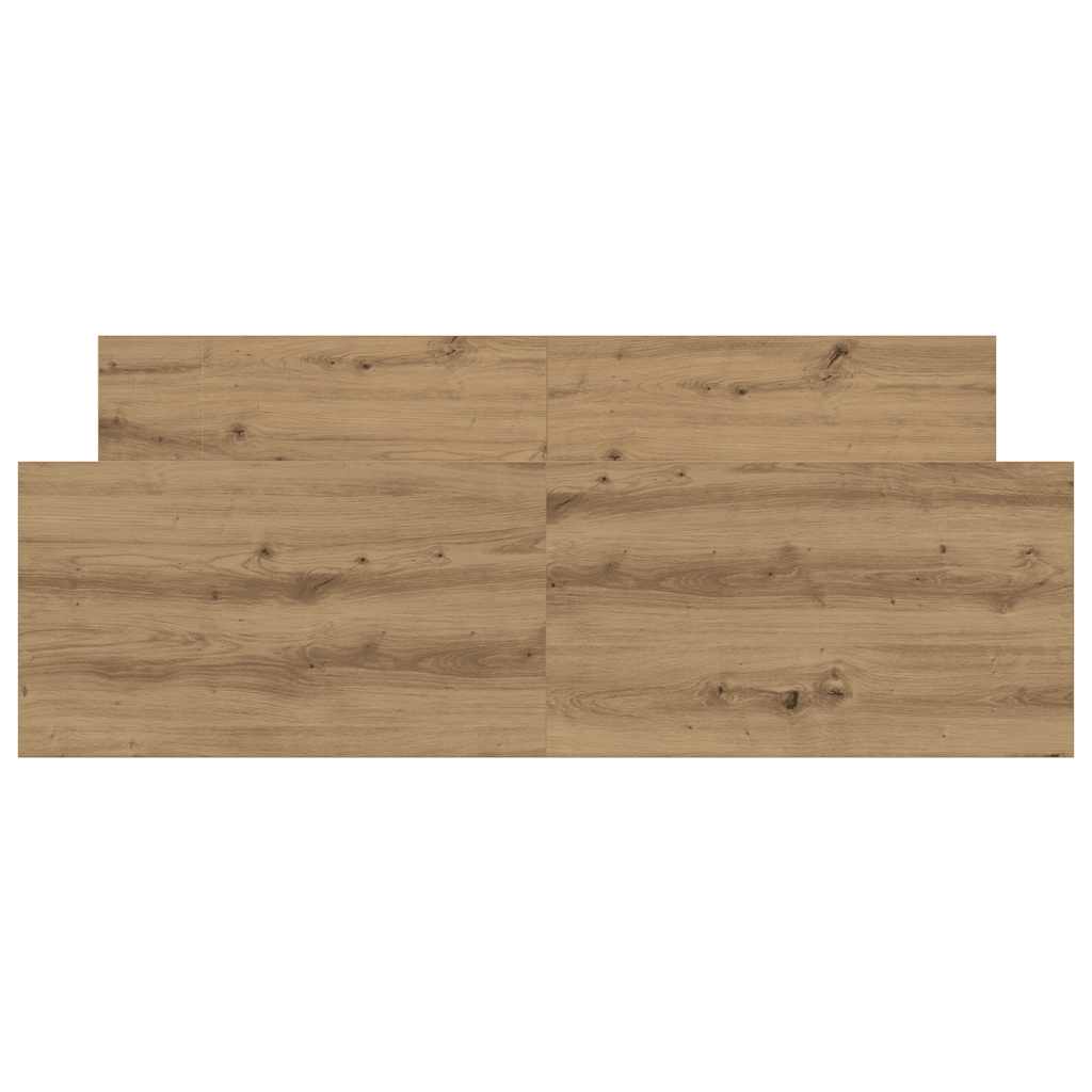 Bettgestell ohne Matratze Artisan-Eiche 120x190cm Holzwerkstoff