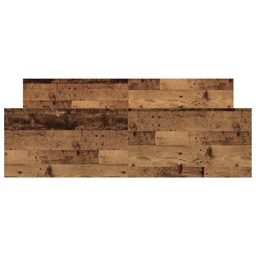 Bettgestell ohne Matratze Altholz-Optik 140x190cm Holzwerkstoff