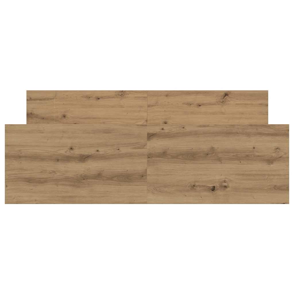 Bettgestell ohne Matratze Artisan-Eiche 135x190cm Holzwerkstoff