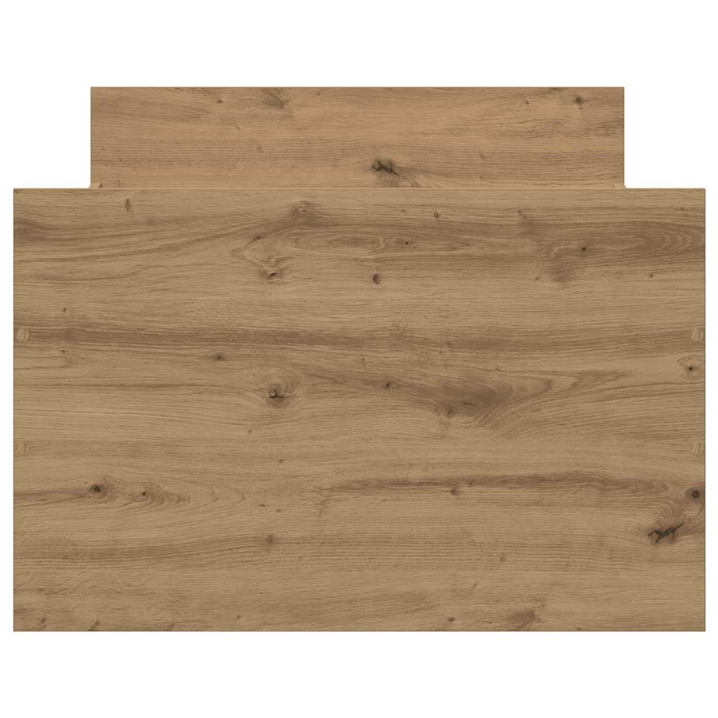 Bettgestell ohne Matratze Artisan-Eiche 90x190cm Holzwerkstoff