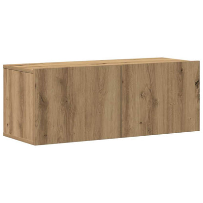 TV-Wandschränke 4 Stk. Artisan-Eiche Holzwerkstoff