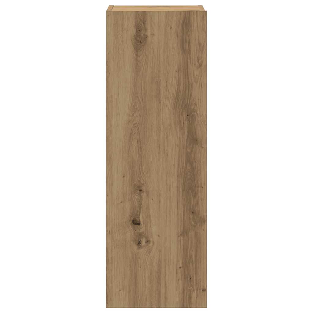 TV-Wandschränke 4 Stk. Artisan-Eiche Holzwerkstoff