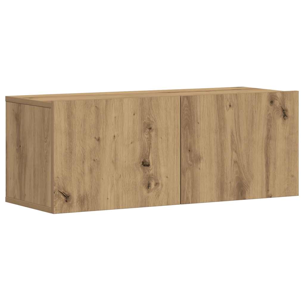 TV-Wandschränke 5 Stk. Artisan-Eiche Holzwerkstoff