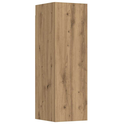 TV-Wandschränke 5 Stk. Artisan-Eiche Holzwerkstoff