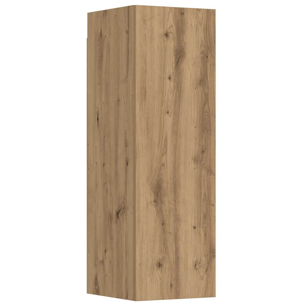 TV-Wandschränke 5 Stk. Artisan-Eiche Holzwerkstoff