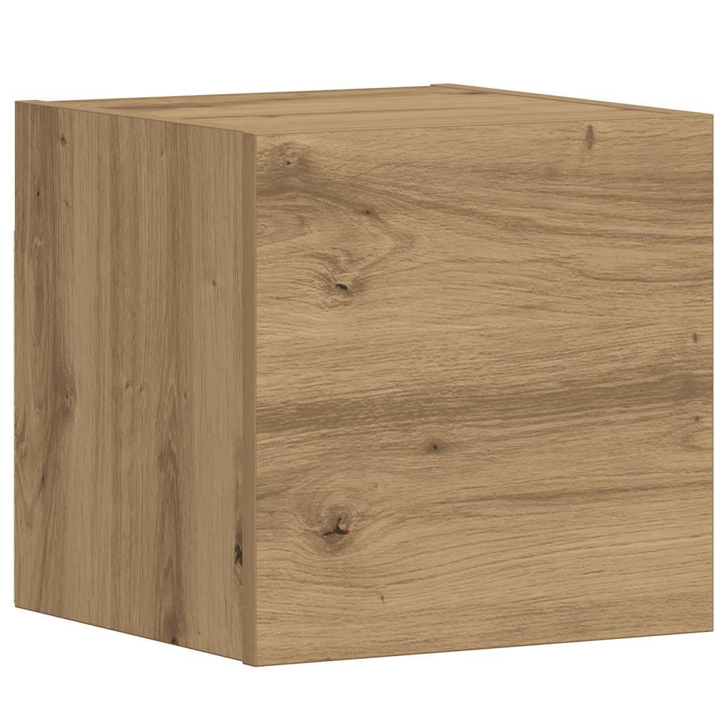 TV-Wandschränke 5 Stk. Artisan-Eiche Holzwerkstoff