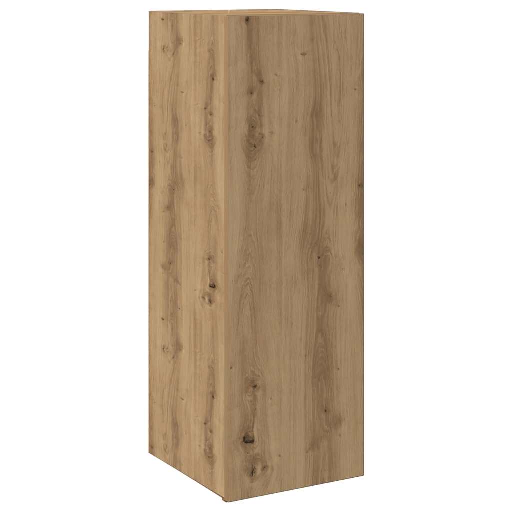 TV-Wandschränke 3 Stk. Artisan-Eiche Holzwerkstoff
