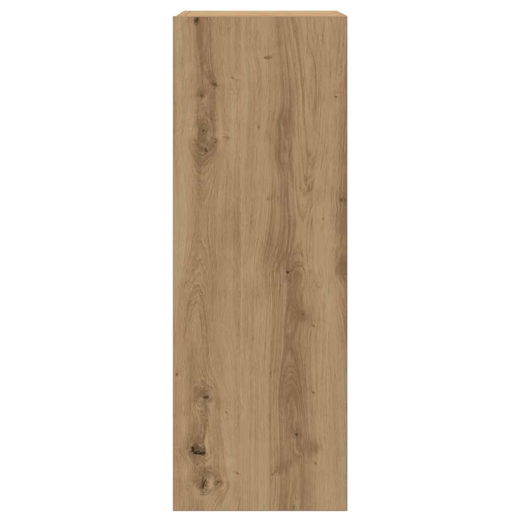 TV-Wandschränke 3 Stk. Artisan-Eiche Holzwerkstoff