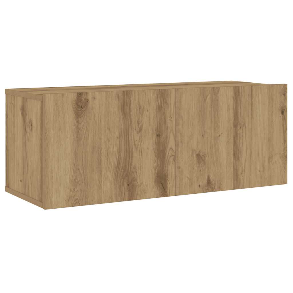 TV-Wandschränke 6 Stk. Artisan-Eiche Holzwerkstoff