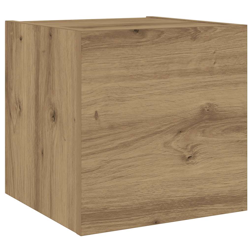 TV-Wandschränke 6 Stk. Artisan-Eiche Holzwerkstoff