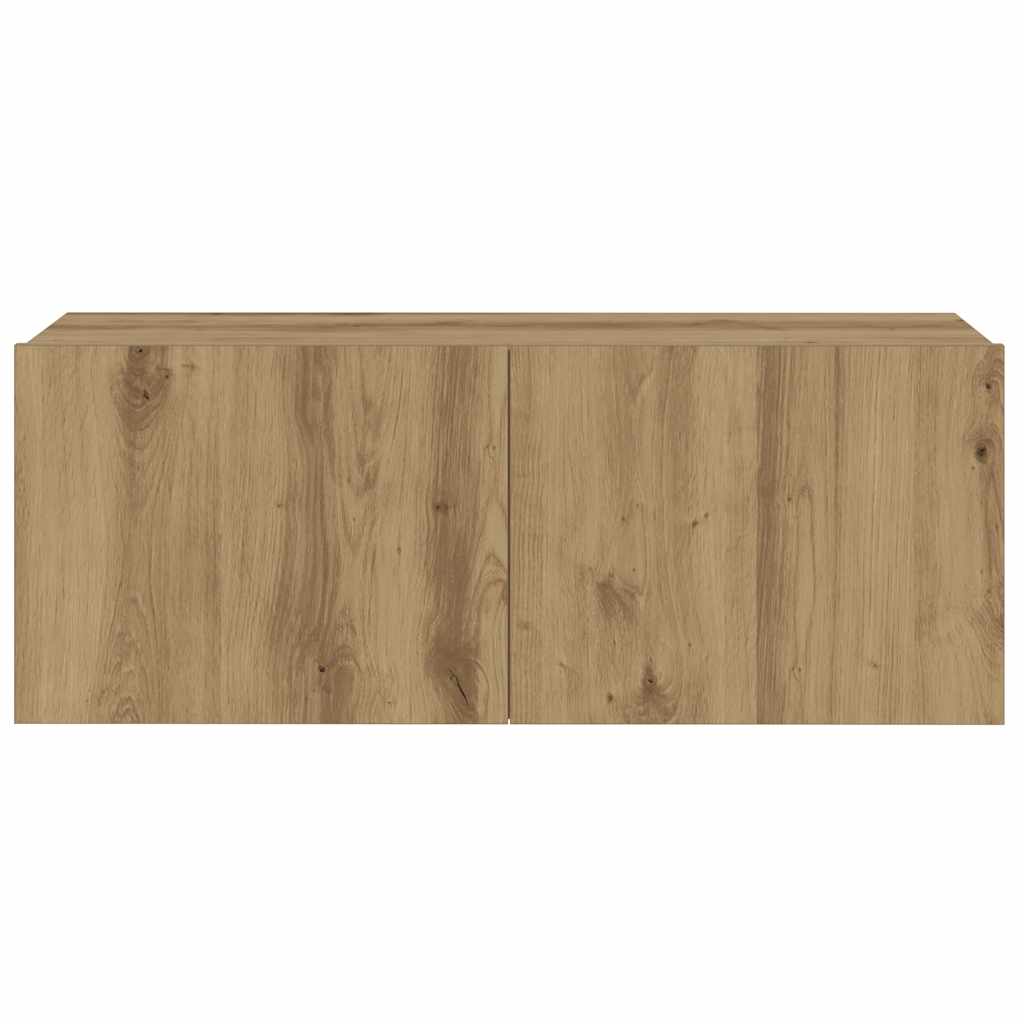 TV-Wandschränke 7 Stk. Artisan-Eiche Holzwerkstoff