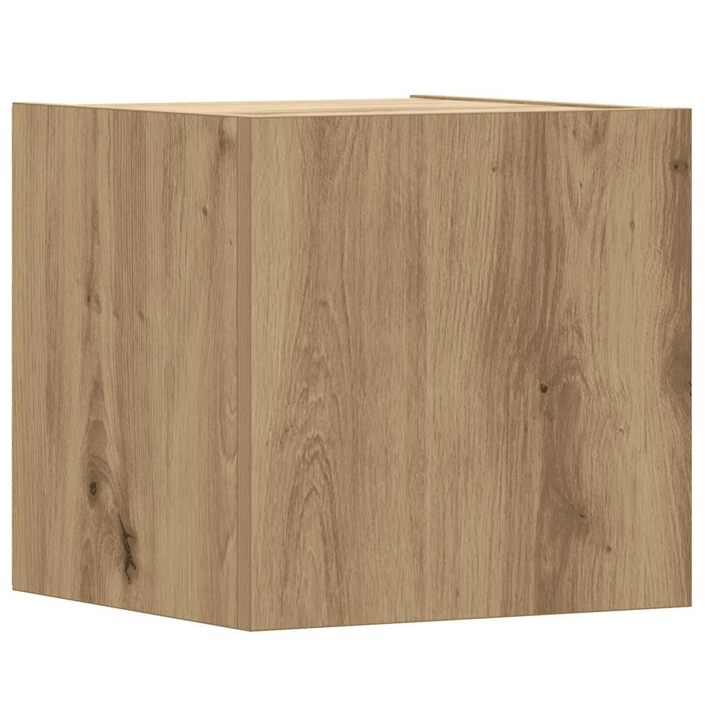 5-tlg. TV-Schrank-Set Wandmontage Artisan-Eiche Holzwerkstoff