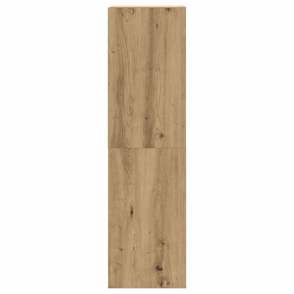 5-tlg. TV-Schrank-Set Wandmontage Artisan-Eiche Holzwerkstoff