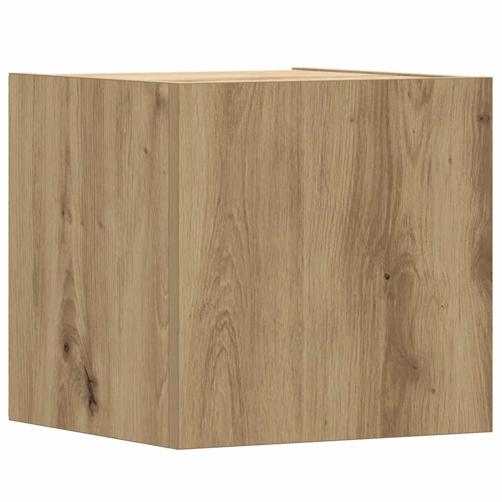 5-tlg. TV-Schrank-Set Wandmontage Artisan-Eiche Holzwerkstoff