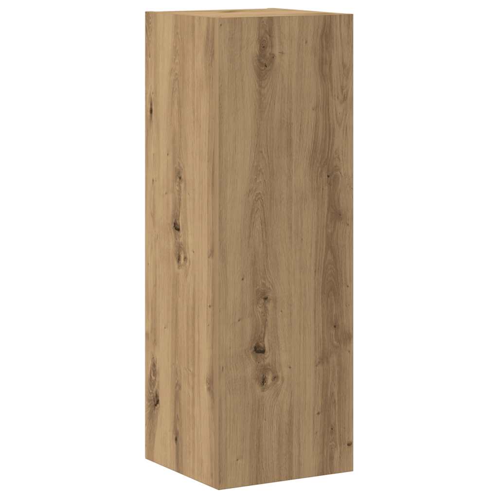 5-tlg. TV-Schrank-Set Wandmontage Artisan-Eiche Holzwerkstoff