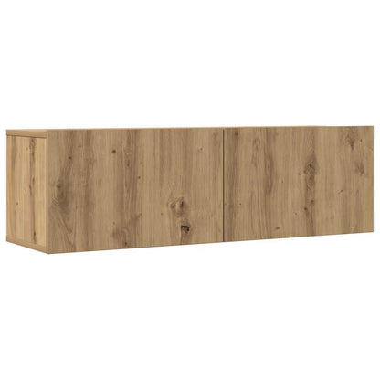 5-tlg. TV-Schrank-Set Wandmontage Artisan-Eiche Holzwerkstoff