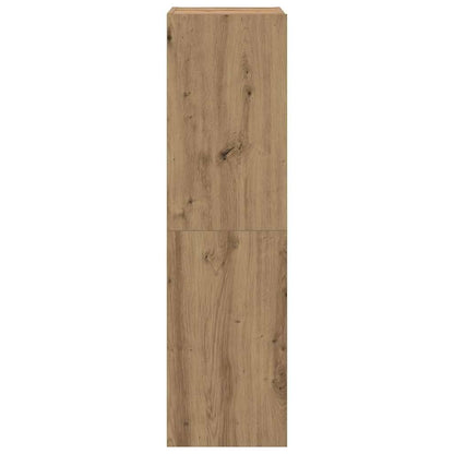 4-tlg. TV-Schrank-Set Wandmontage Artisan-Eiche Holzwerkstoff