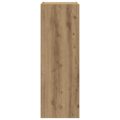 4-tlg. TV-Schrank-Set Wandmontage Artisan-Eiche Holzwerkstoff