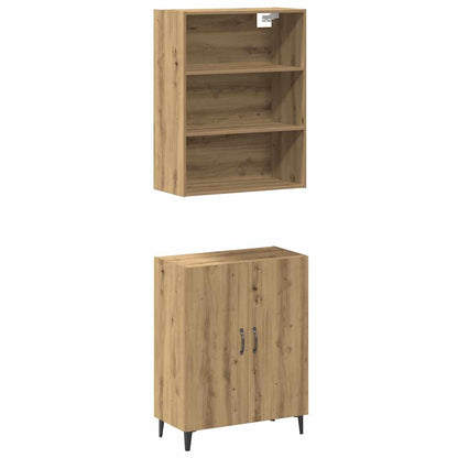 Sideboard mit Wandschrank Artisan-Eiche Holzwerkstoff