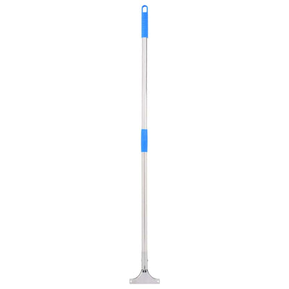Wasserschieber mit Stiel 45x122,5 cm Stahl und Gummi