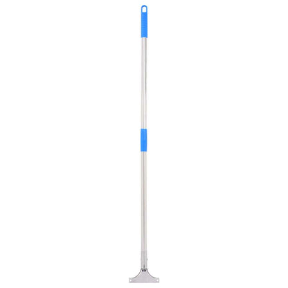 Wasserschieber mit Stiel 55x122,5 cm Stahl und Gummi