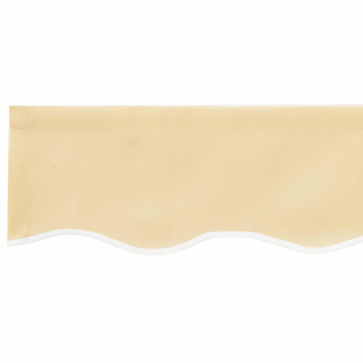 Ersatzbespannung für Markise 2,5x2 m Creme Polyester