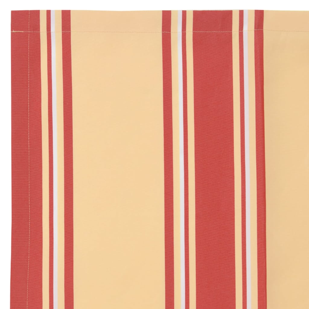 Markisenersatzstoff Gelb und Orange 235 x 195 cm Polyester