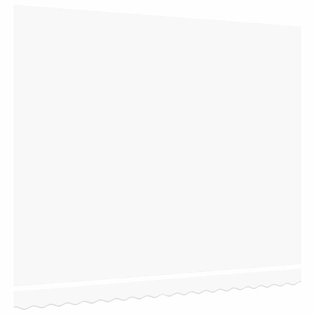 Ersatzbespannung für Markise 4x3 m Weiß Polyester