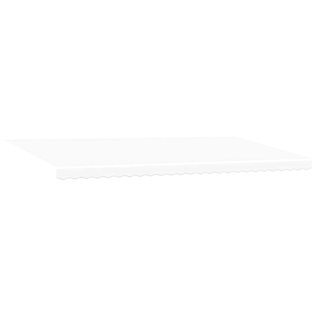 Markisenersatzstoff Weiß 580 x 345 cm Polyester
