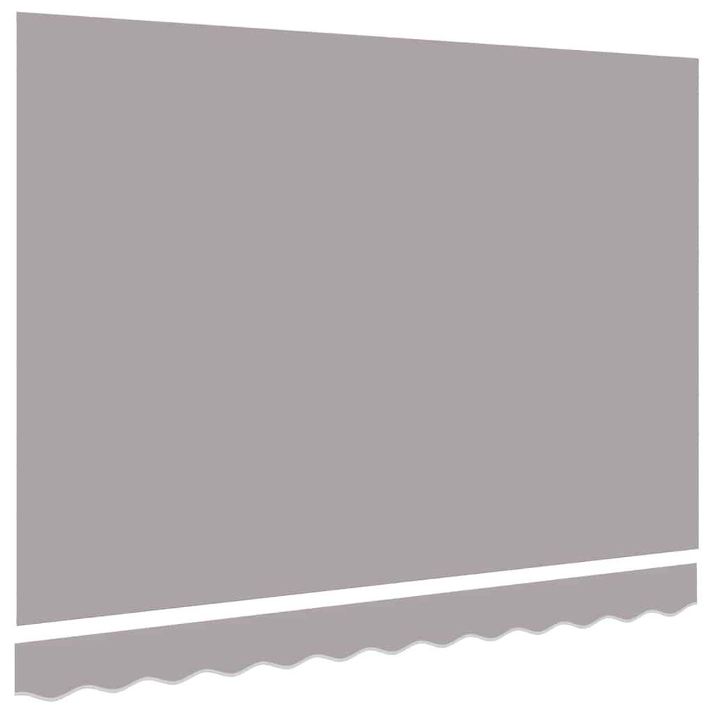 Markisenersatzstoff Hellgrau 280 x 245 cm Polyester