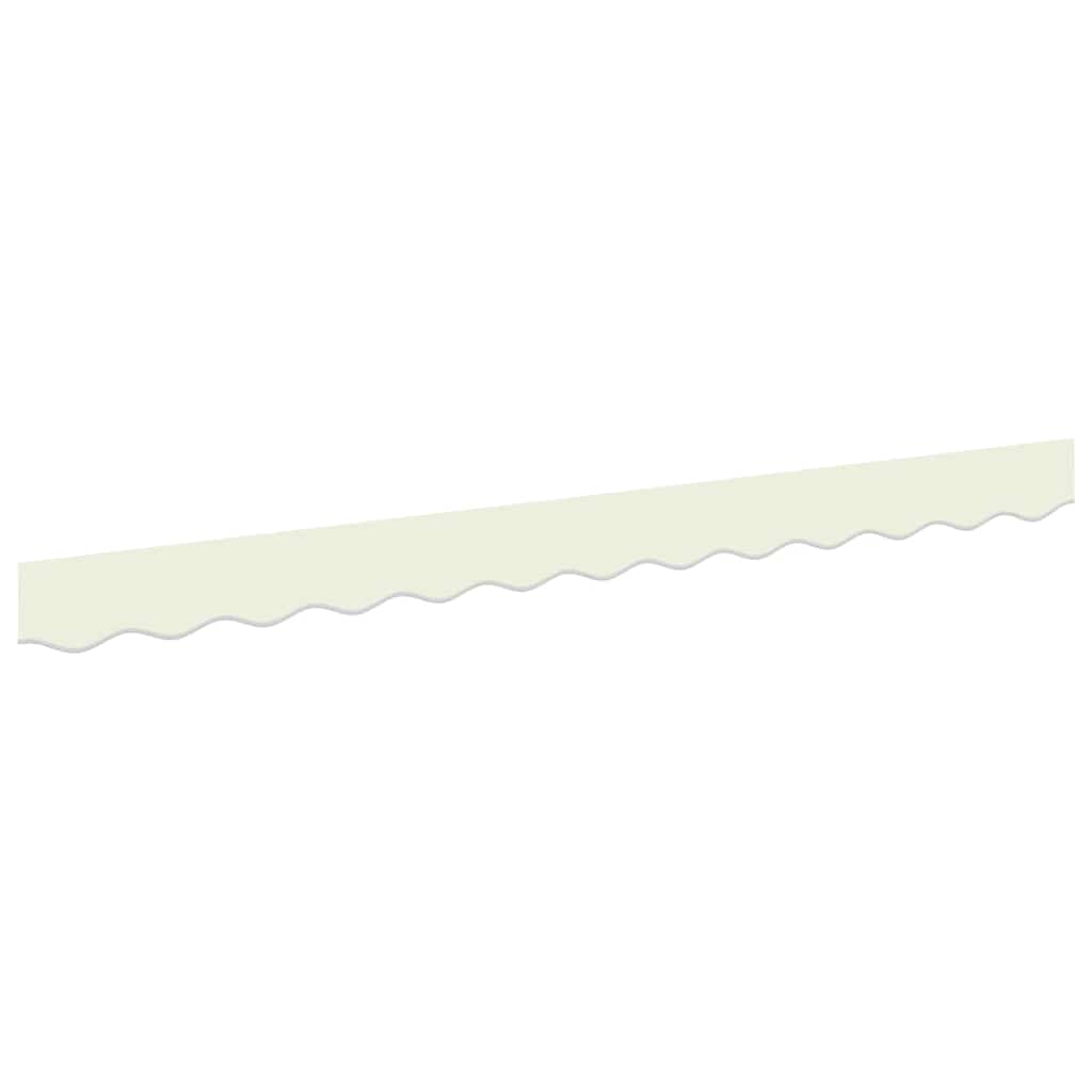 Markisenschürzen-Ersatz Creme Streifen 230 x 20 cm Polyester
