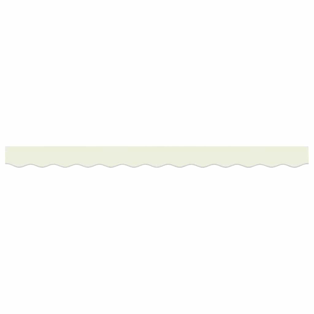 Markisenschürzen-Ersatz Creme Streifen 230 x 20 cm Polyester